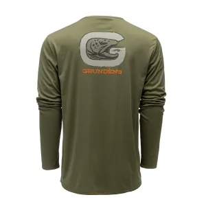 G Trout LS Tech Tee
