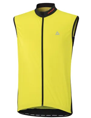 Herren Fahrradtrikot Ärmellos Comfort Line Neon-Schwarz Setprodukt