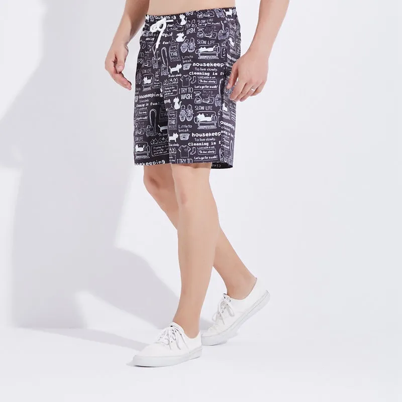Hoochie Daddy Short Loose Beach Quick-Drying Pants