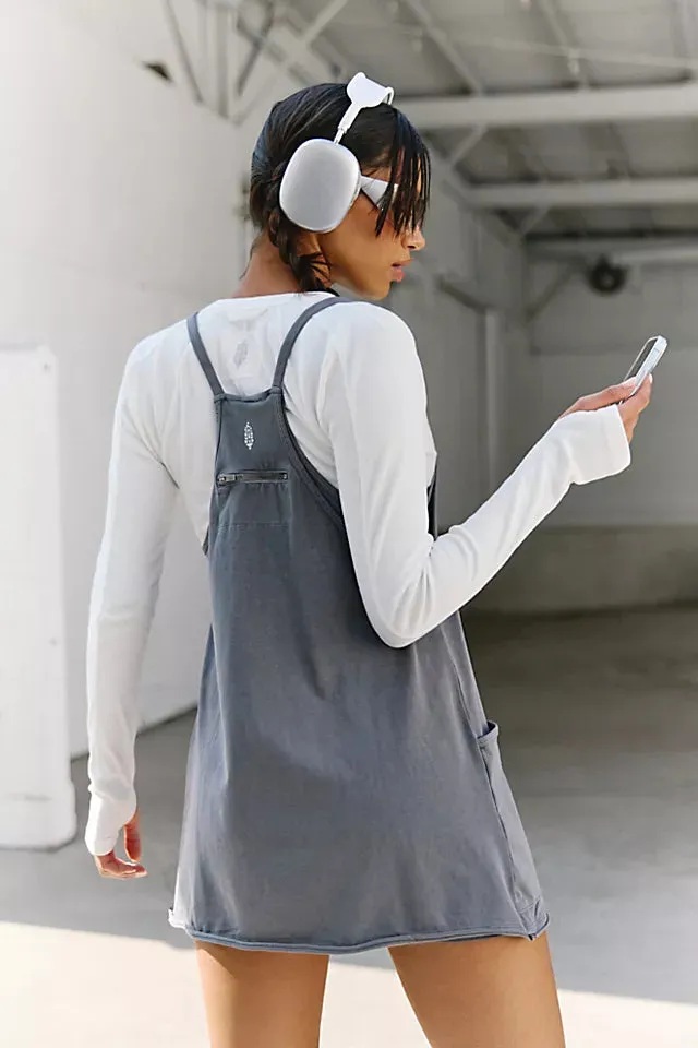 Hot Shot Mini Dress Gunmetal