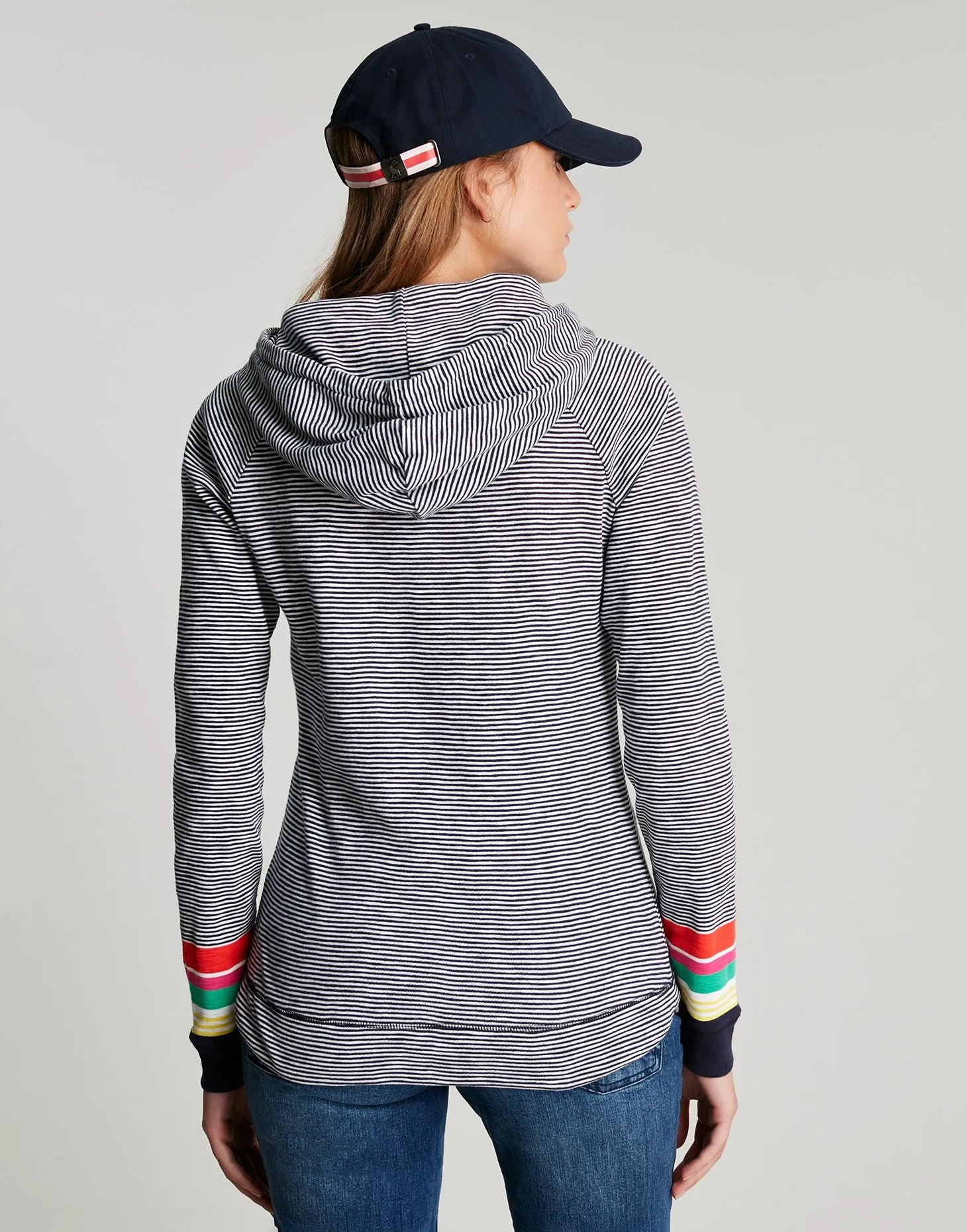 Joules | Marlston Stripe Hooded Sweatshirt | Women's