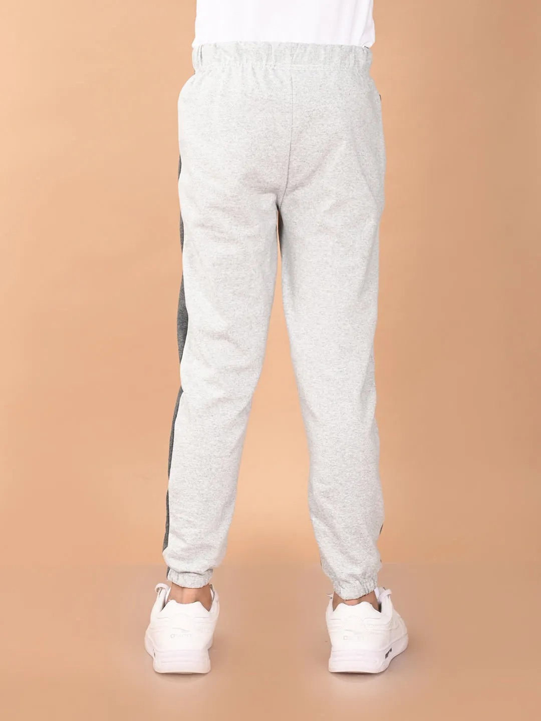 Lilpicks Boys Relaxed Fit side stripped Joggers