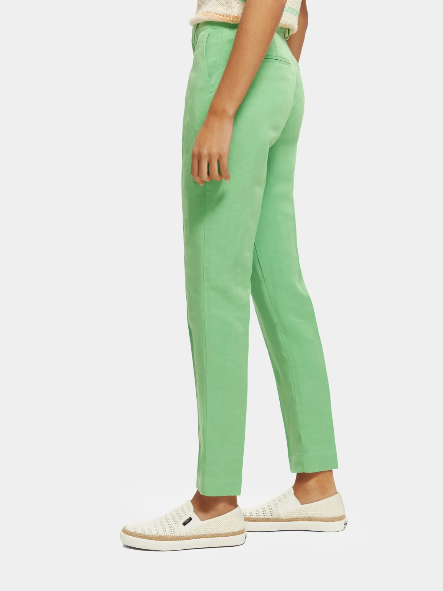 Lowry mid-rise slim summer event pants