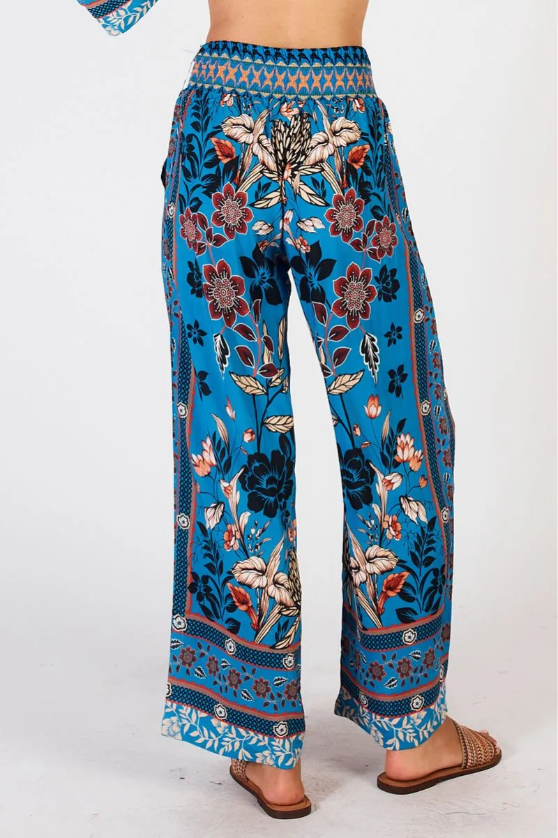 Lula Soul Palermo Pant Steel Blue