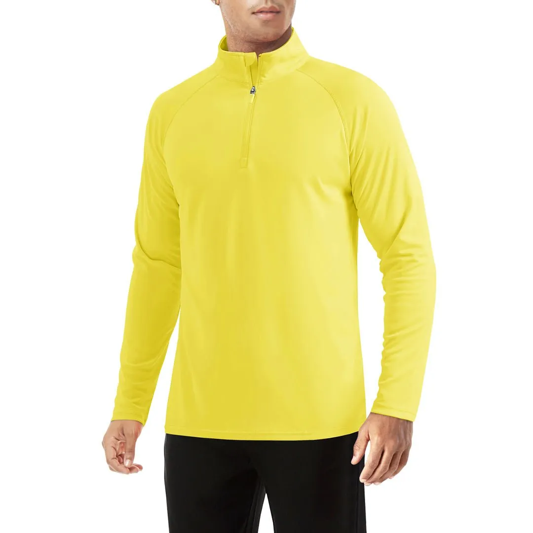 Men's Sun Protective Quick-Dry Stand Collar UV Long Sleeve Shirts