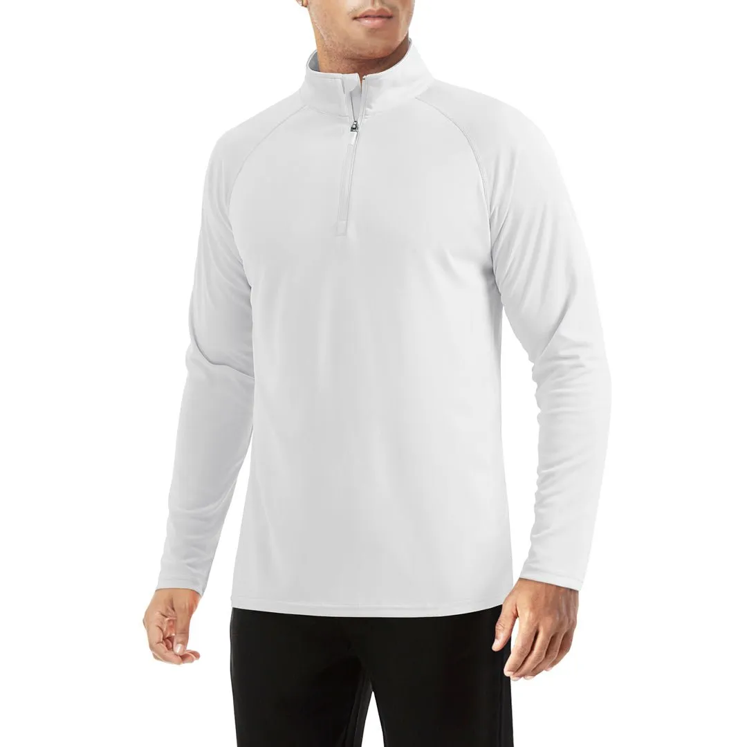Men's Sun Protective Quick-Dry Stand Collar UV Long Sleeve Shirts