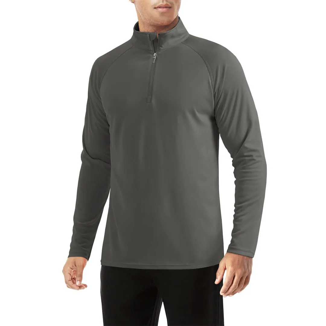 Men's Sun Protective Quick-Dry Stand Collar UV Long Sleeve Shirts