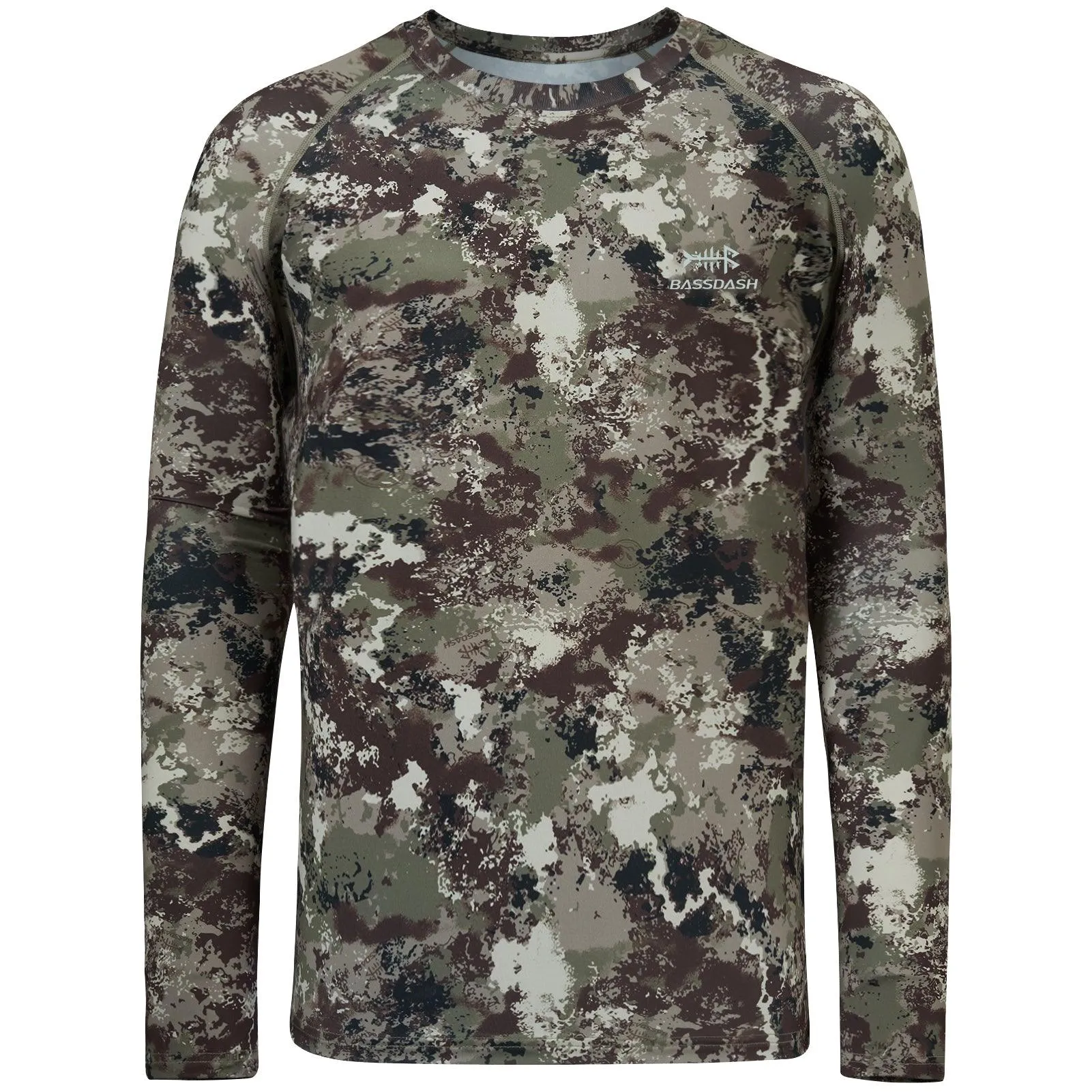 Men's UPF 50  Camo Long Sleeve Hunting Shirt FS13M