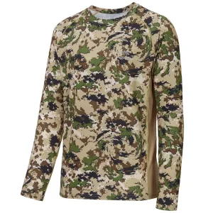 Men's UPF 50  Camo Long Sleeve Hunting Shirt FS13M