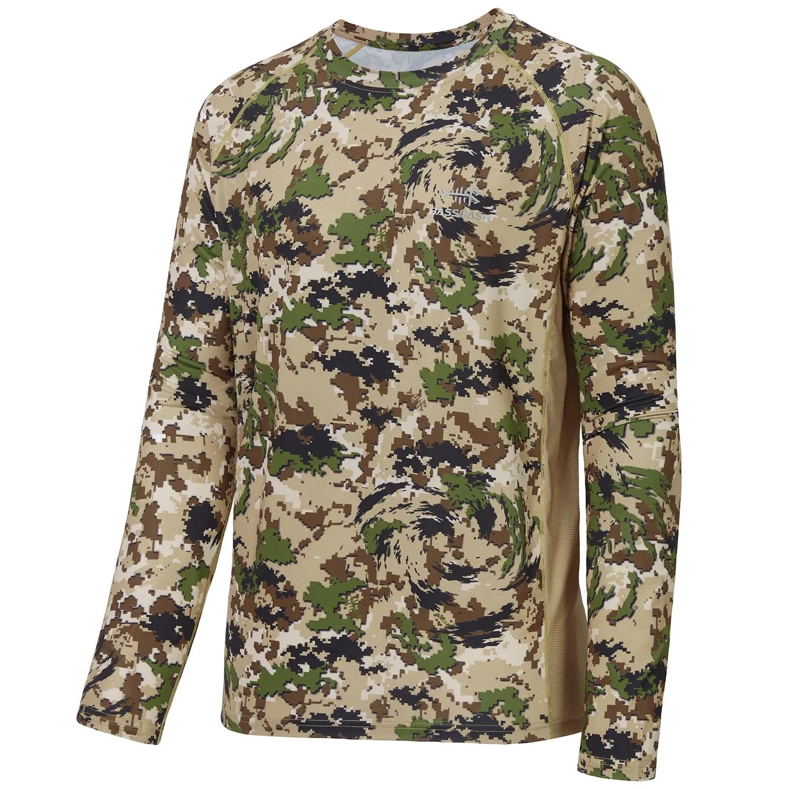 Men's UPF 50  Camo Long Sleeve Hunting Shirt FS13M