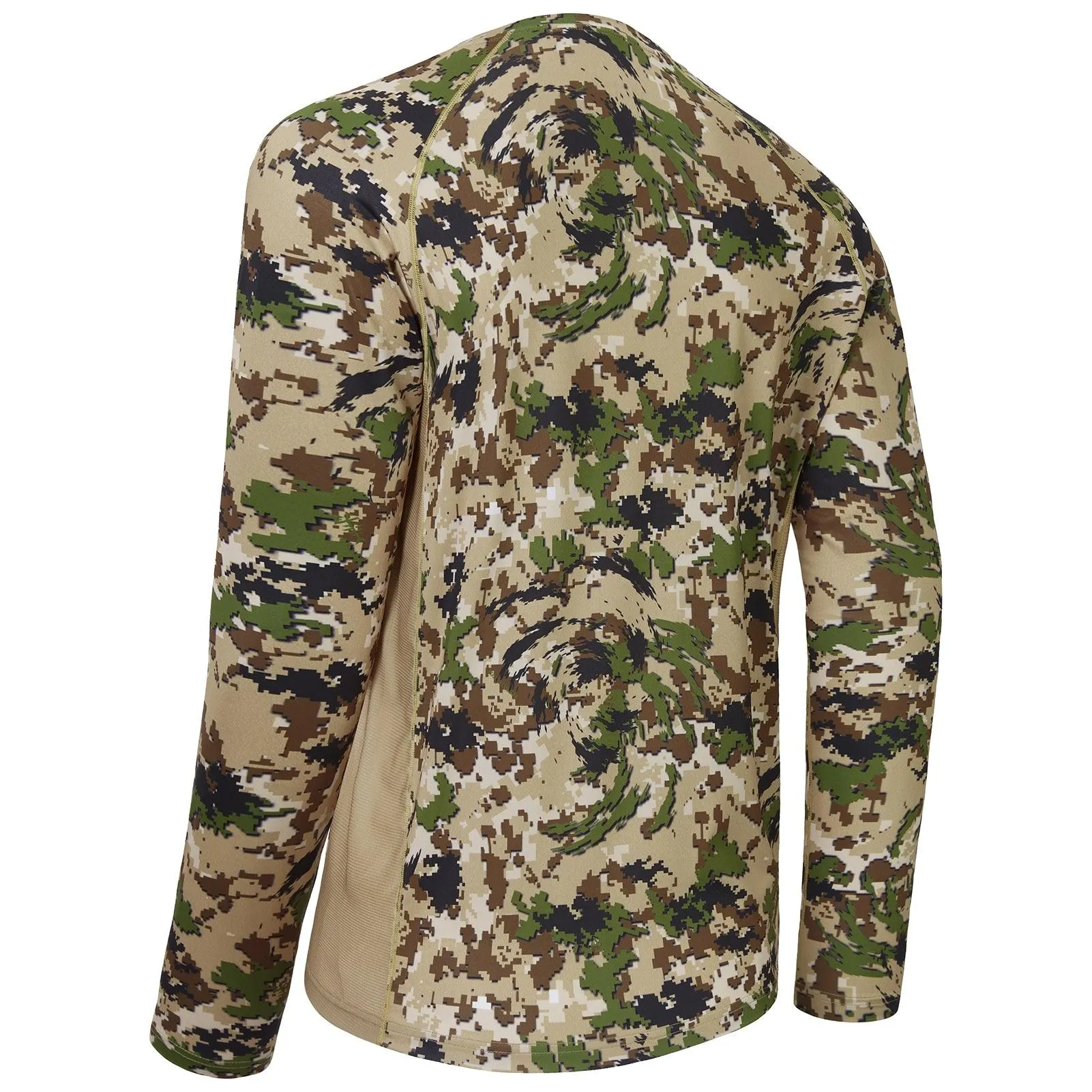 Men's UPF 50  Camo Long Sleeve Hunting Shirt FS13M
