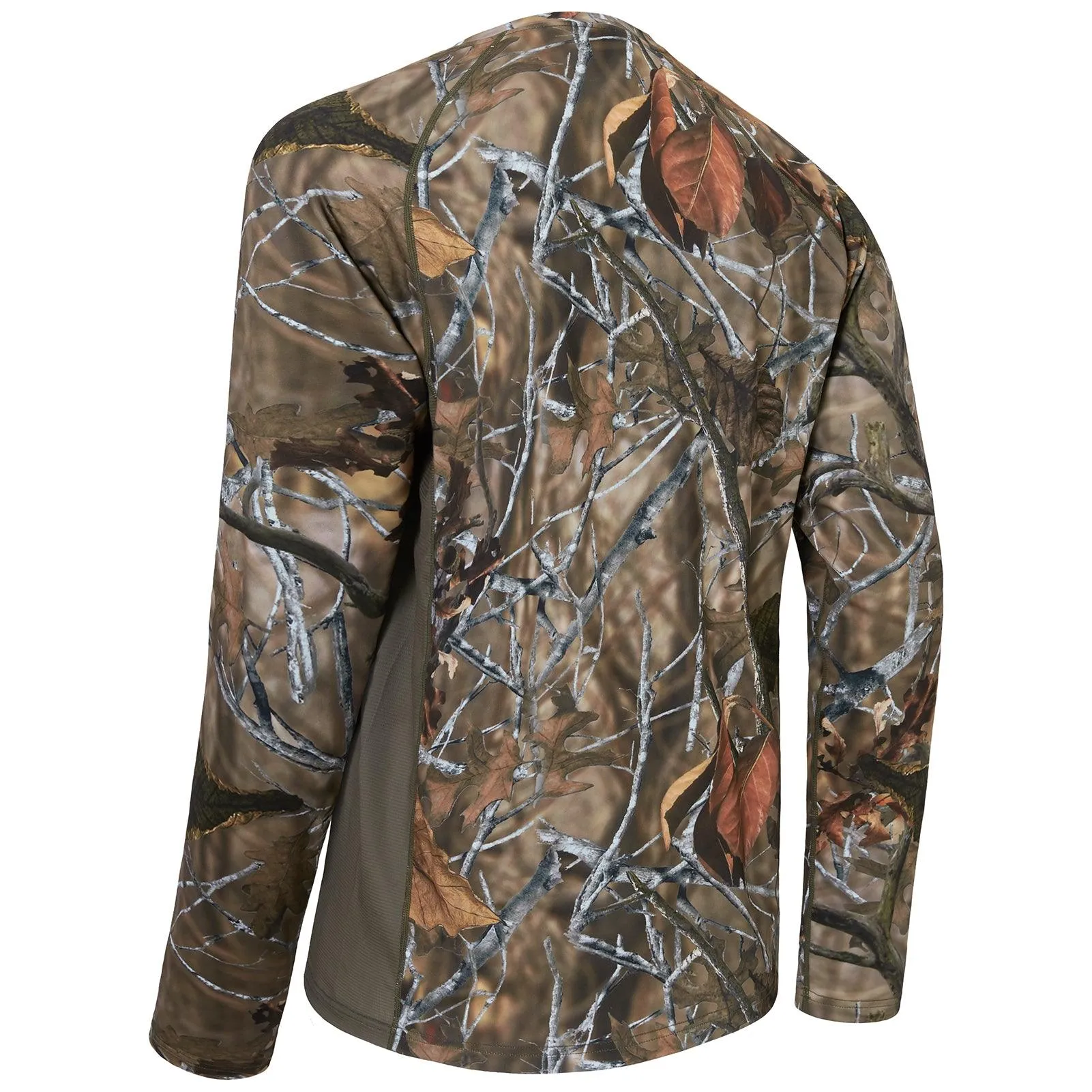 Men's UPF 50  Camo Long Sleeve Hunting Shirt FS13M