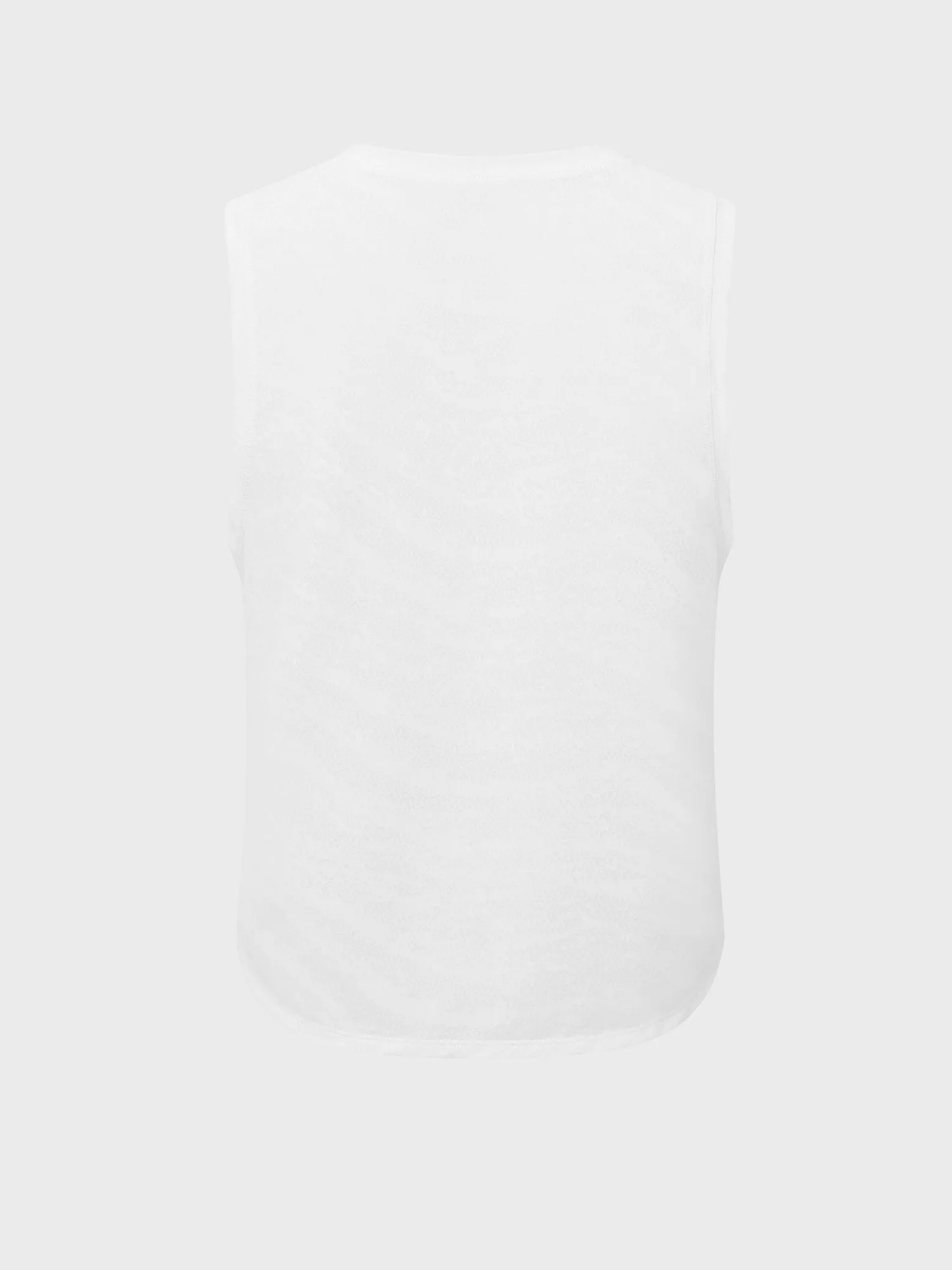 Midsize Jacquard Strappy Sleeveless Loose Breathable Fitness Sports Tank Top