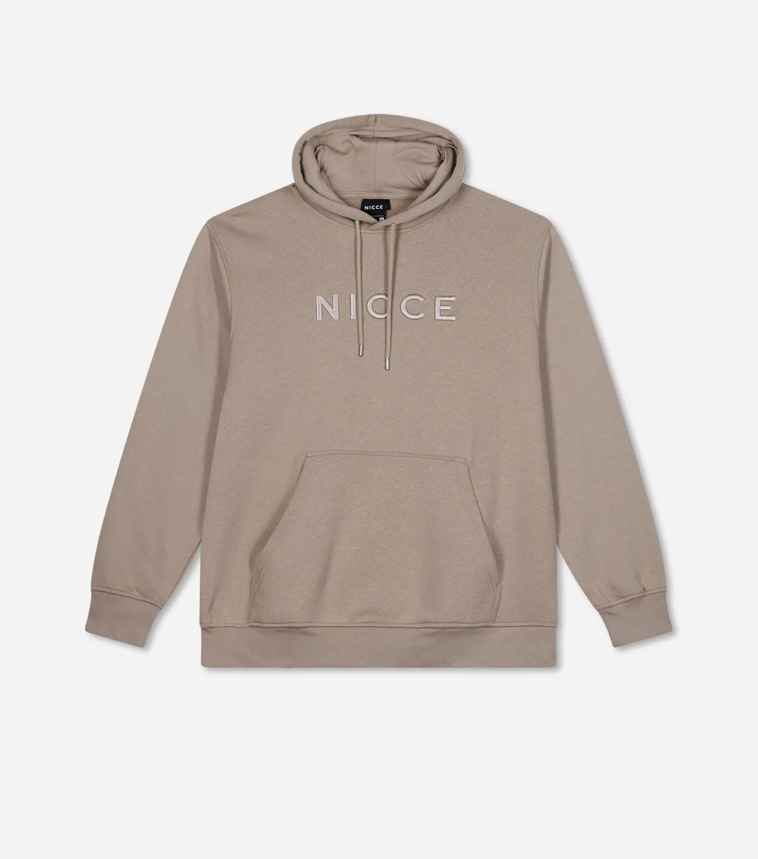 NICCE Mens Mercury Hoodie | Taupe Zeal