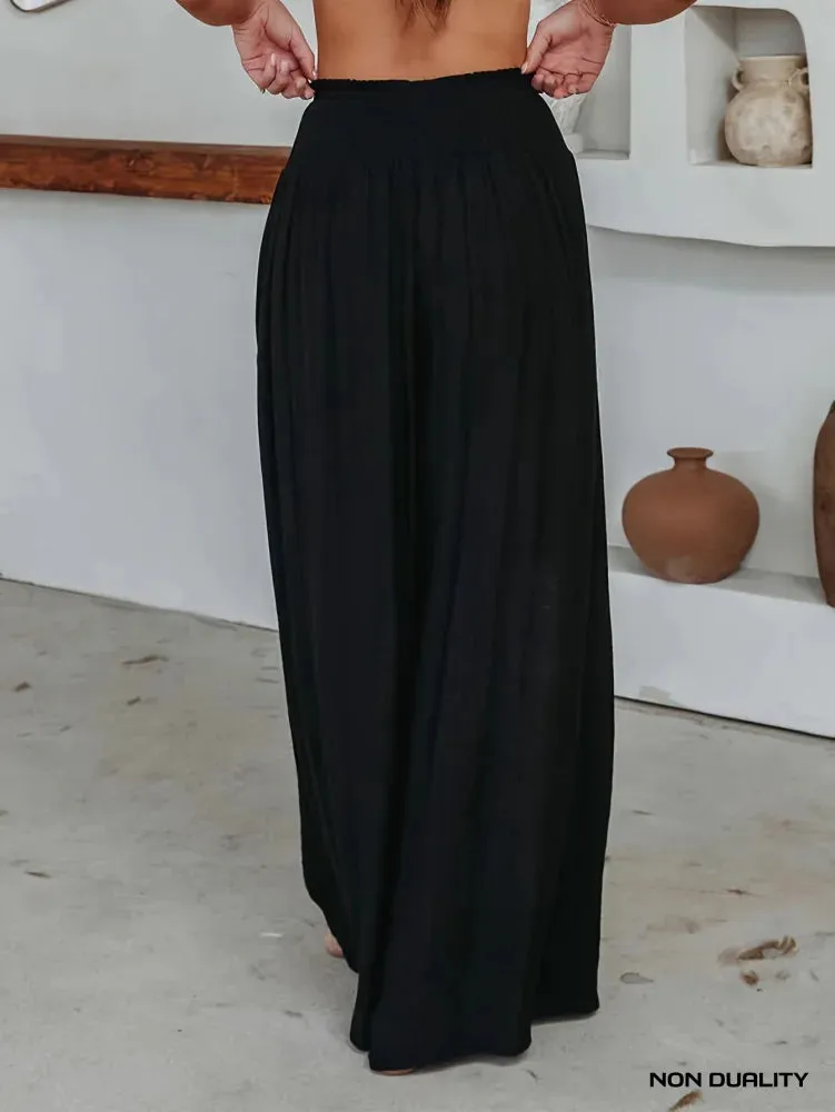 Non Duality | Casual Wide-Leg Pants