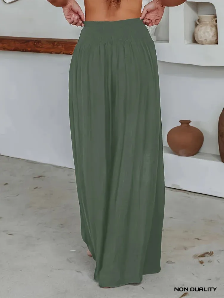 Non Duality | Casual Wide-Leg Pants
