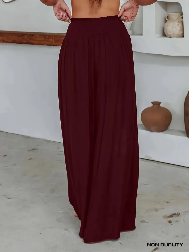 Non Duality | Casual Wide-Leg Pants
