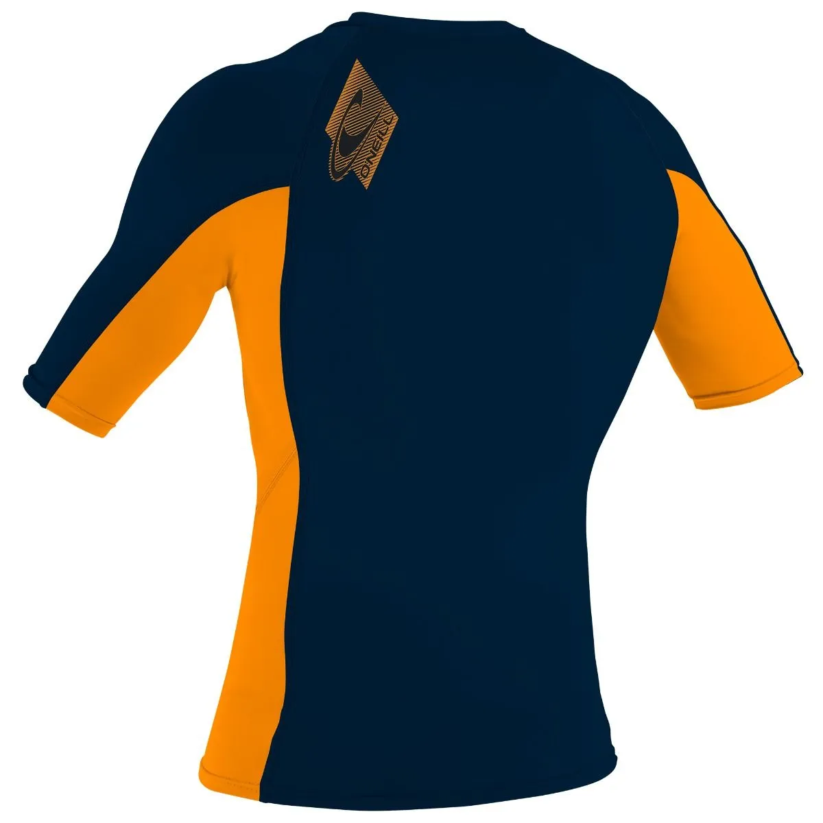 O'Neill Youth Premium Skins S/S Rash Vest - Abyss/Blaze/Abyss