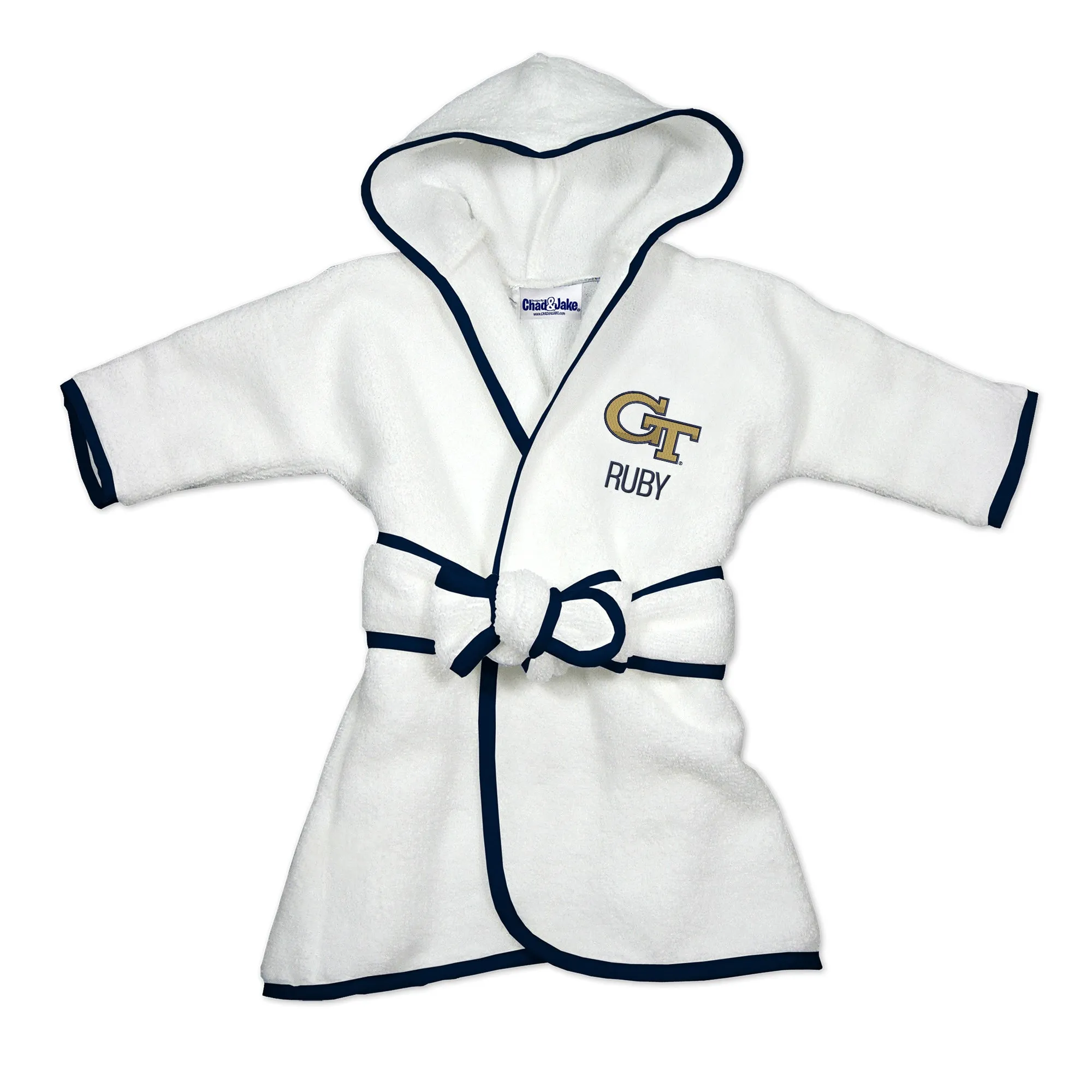 Personalized Georgia Tech Yellow Jackets Robe