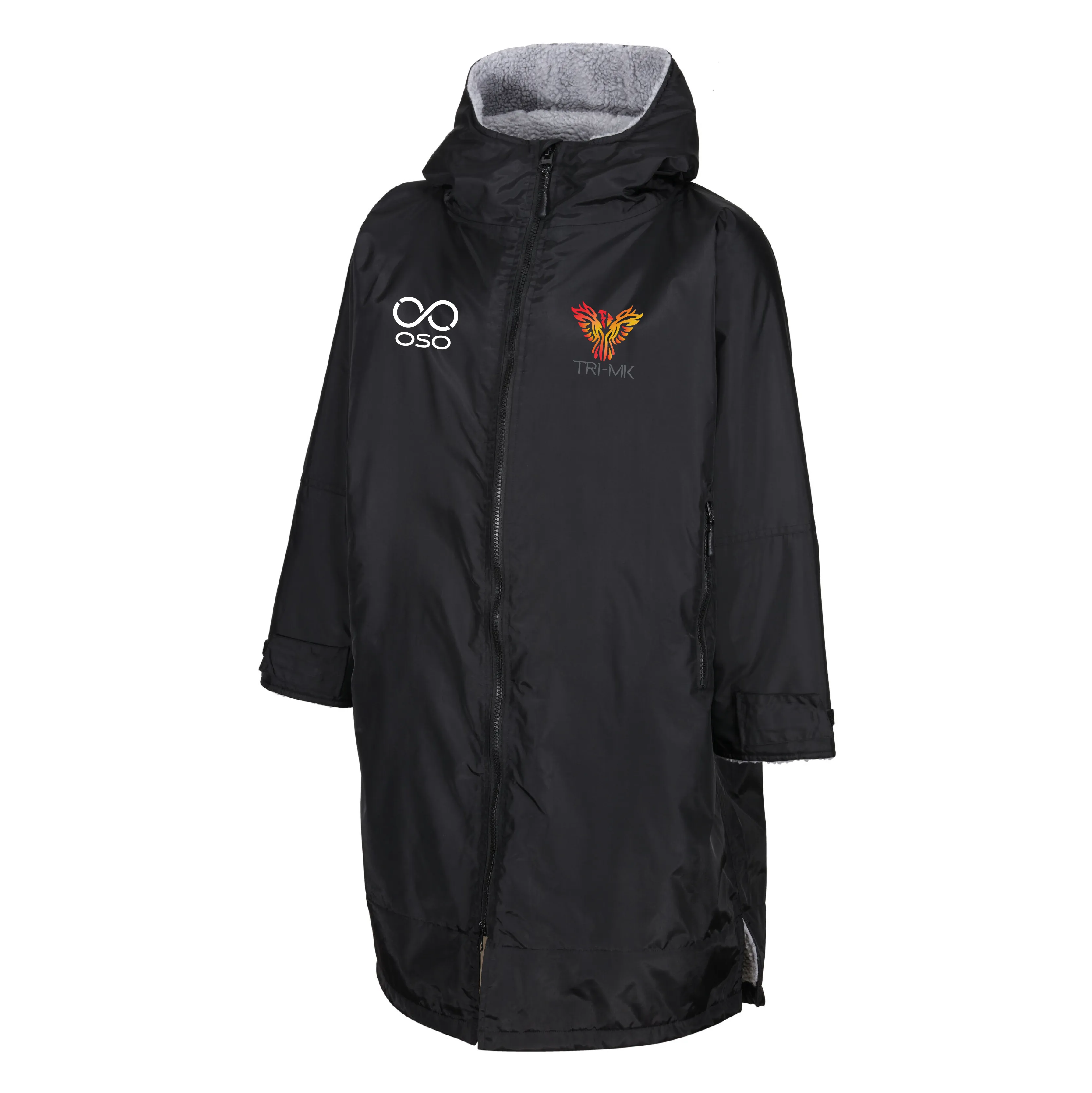 Phoenix Tri-MK Robe - Black