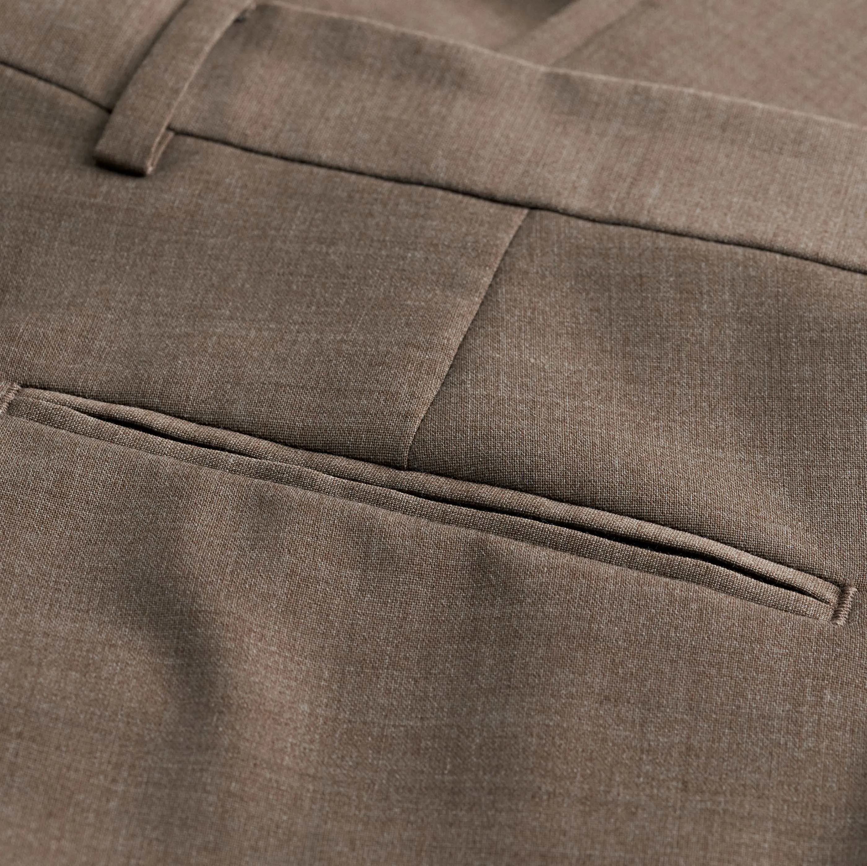 Plain Weave Pants - Olive