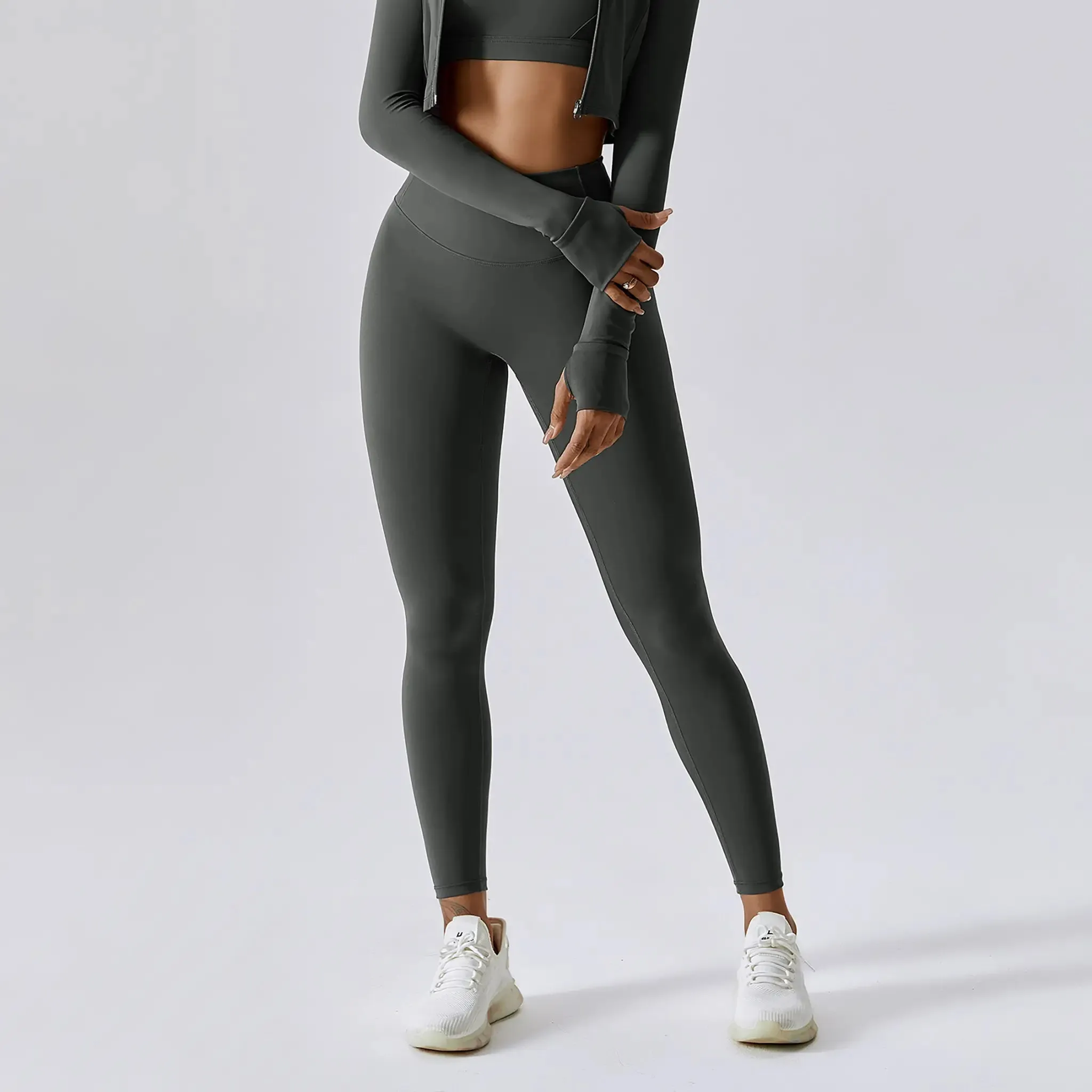 Quick-drying Fitness Pants High Waist Hip