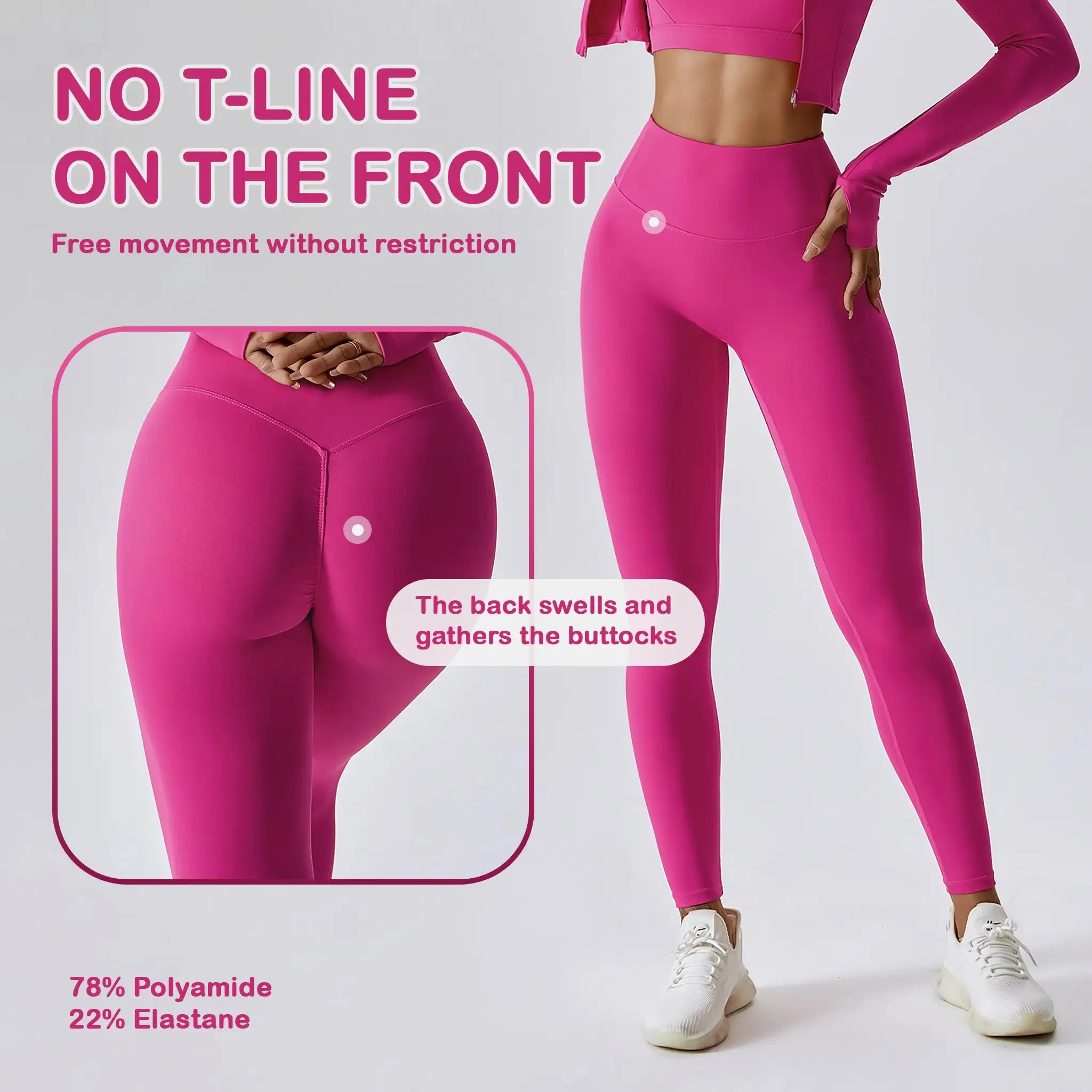 Quick-drying Fitness Pants High Waist Hip
