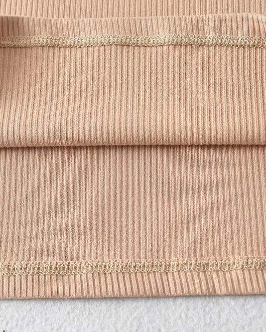 Ribbed Slim Fit off Shoulder Camisole