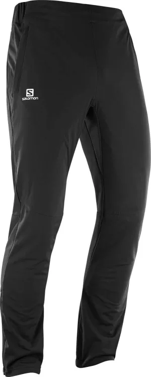 Salomon Men's Agile Warm Pant , Black, X-Large