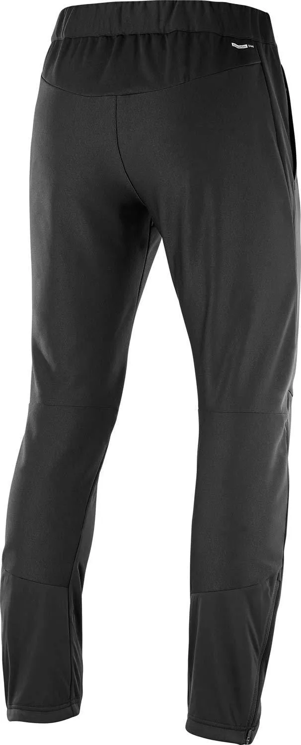 Salomon Men's Agile Warm Pant , Black, X-Large