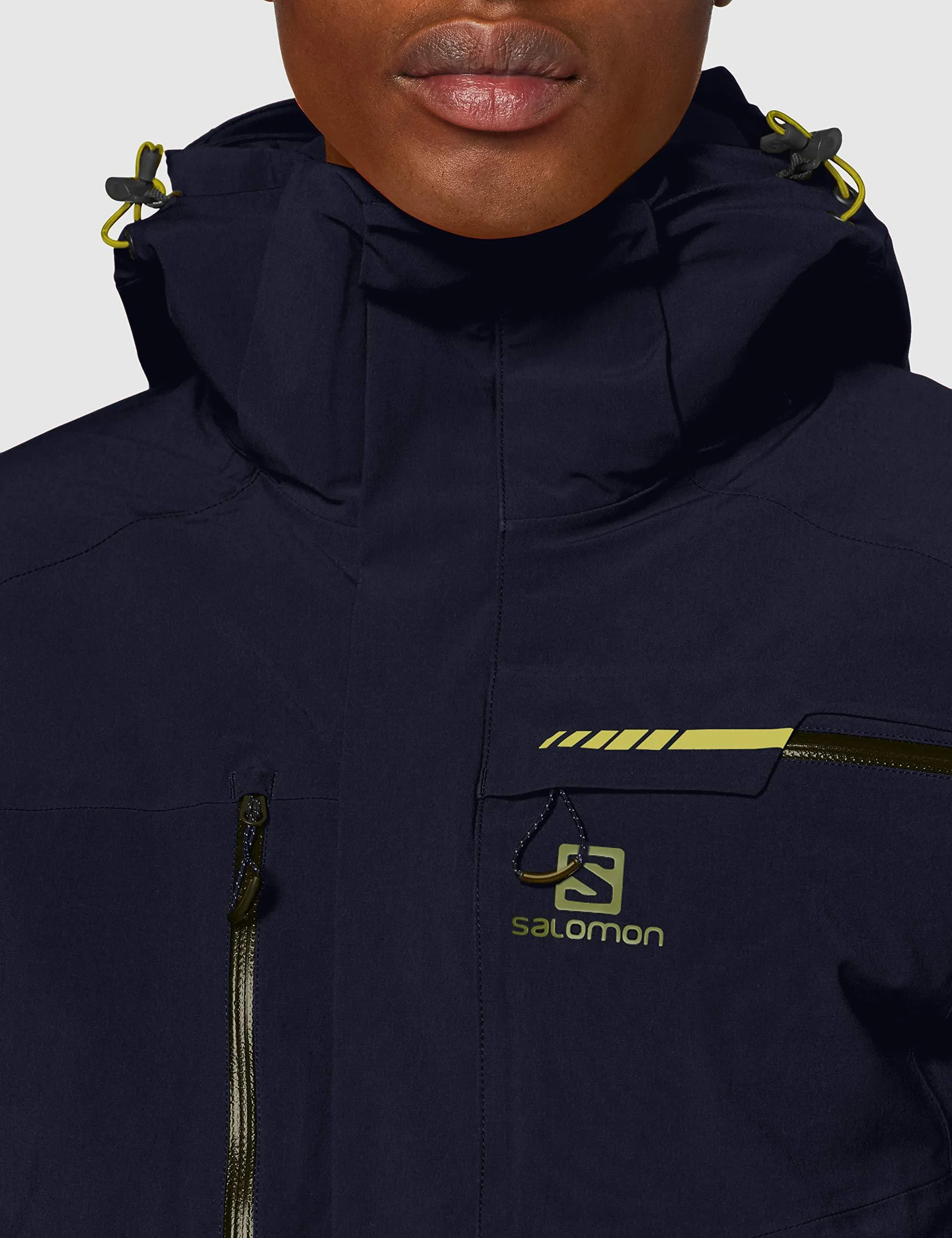 SALOMON Men's Brilliant JKT M, Night Sky, Small