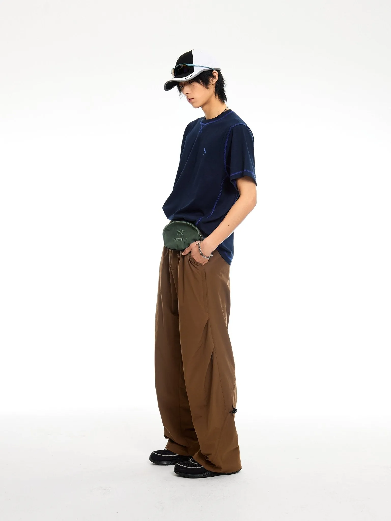 Stitch Quick Dry T-shirt in Dark Blue