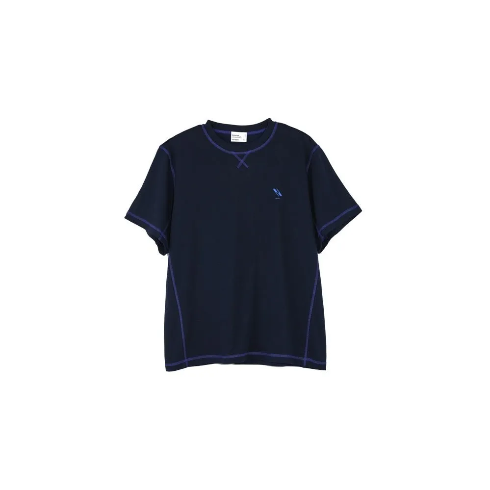 Stitch Quick Dry T-shirt in Dark Blue