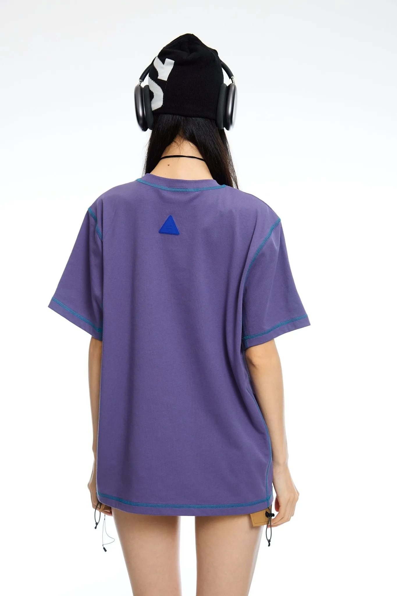 Stitch Quick Dry T-shirt in Purple