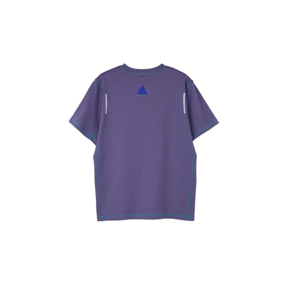 Stitch Quick Dry T-shirt in Purple