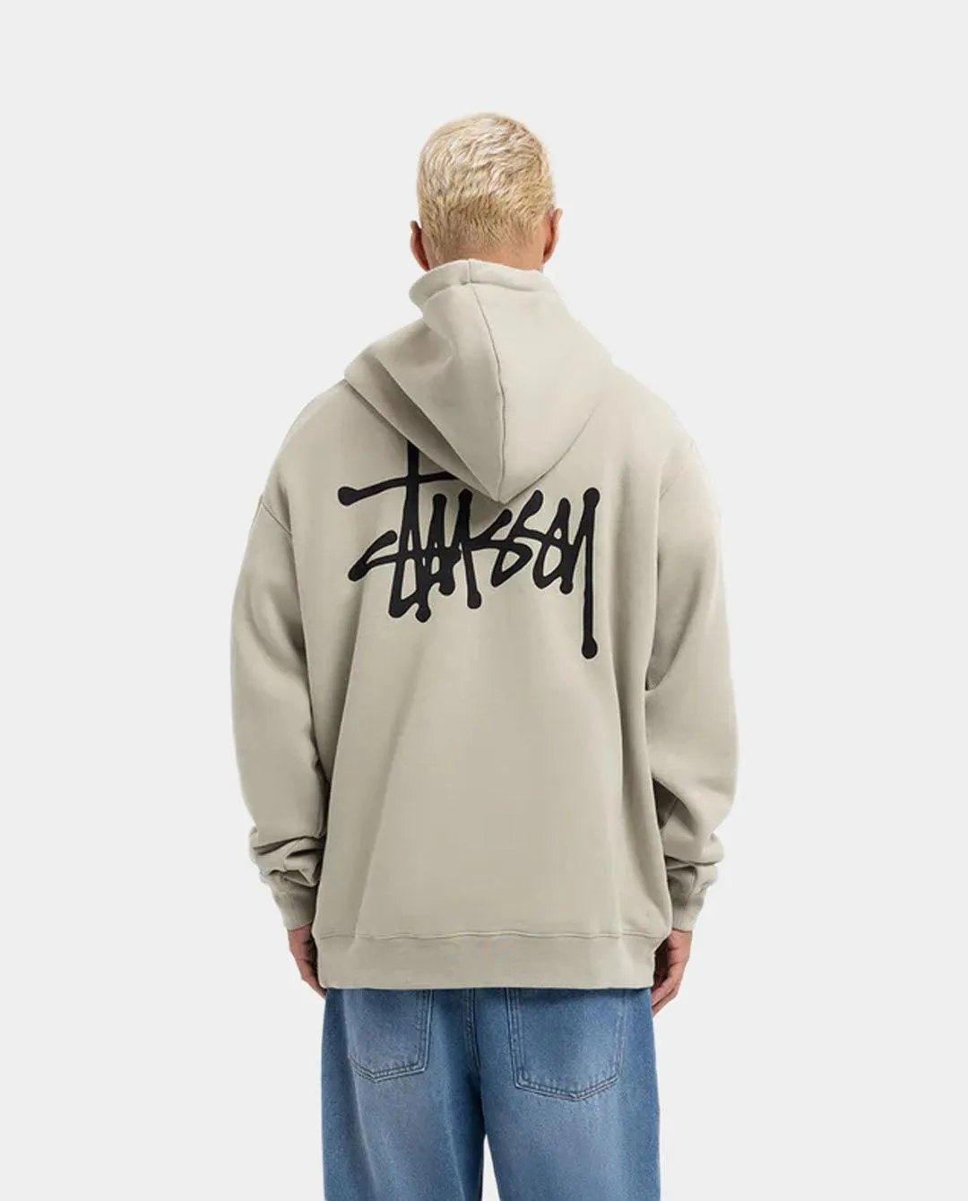 Stussy - Graffiti LCB Hood - Olive Grey
