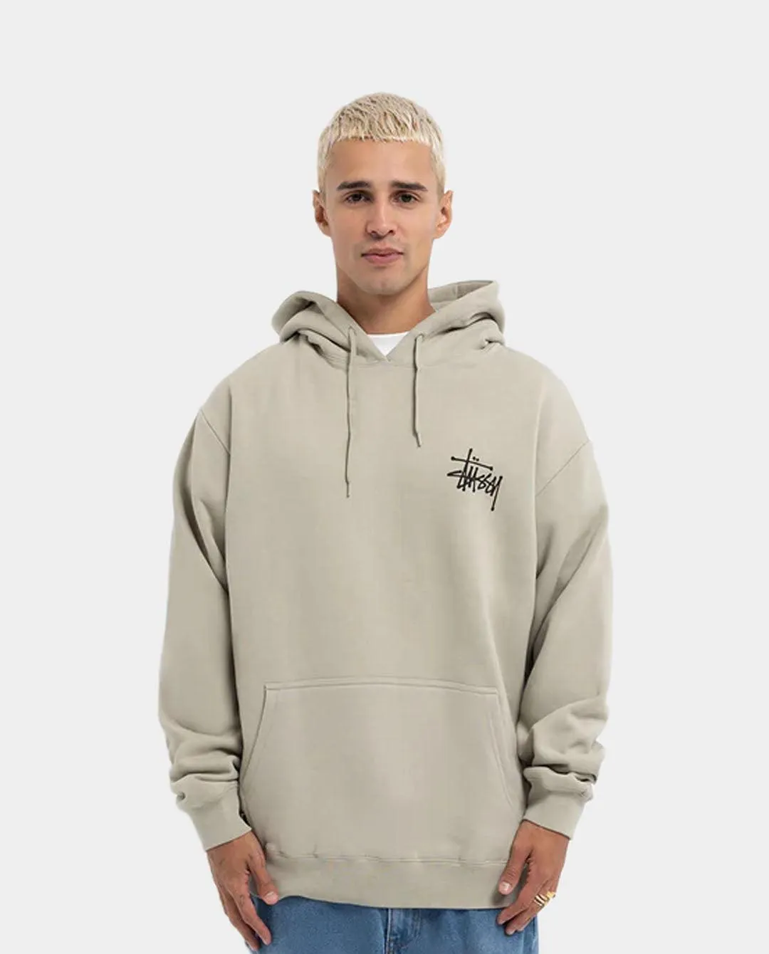 Stussy - Graffiti LCB Hood - Olive Grey
