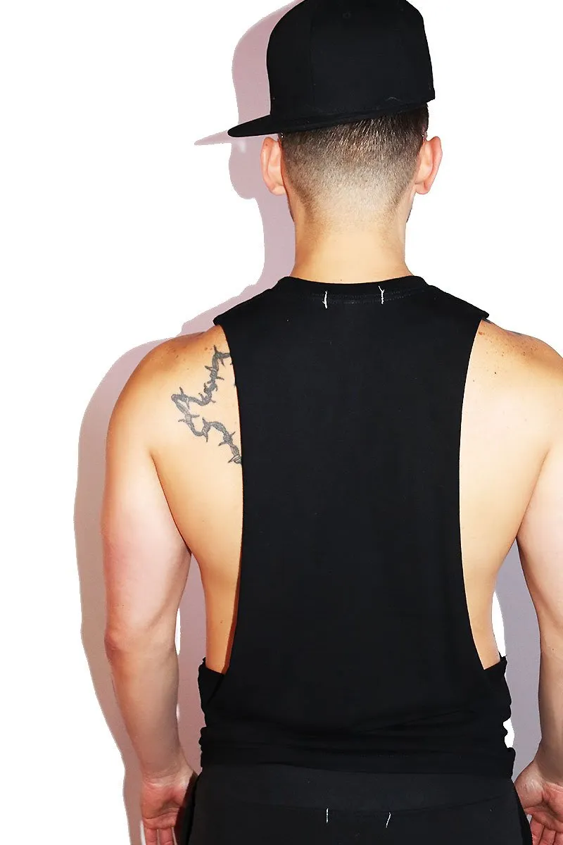 Switchin Positions Low Arm Shedder Tank- Black