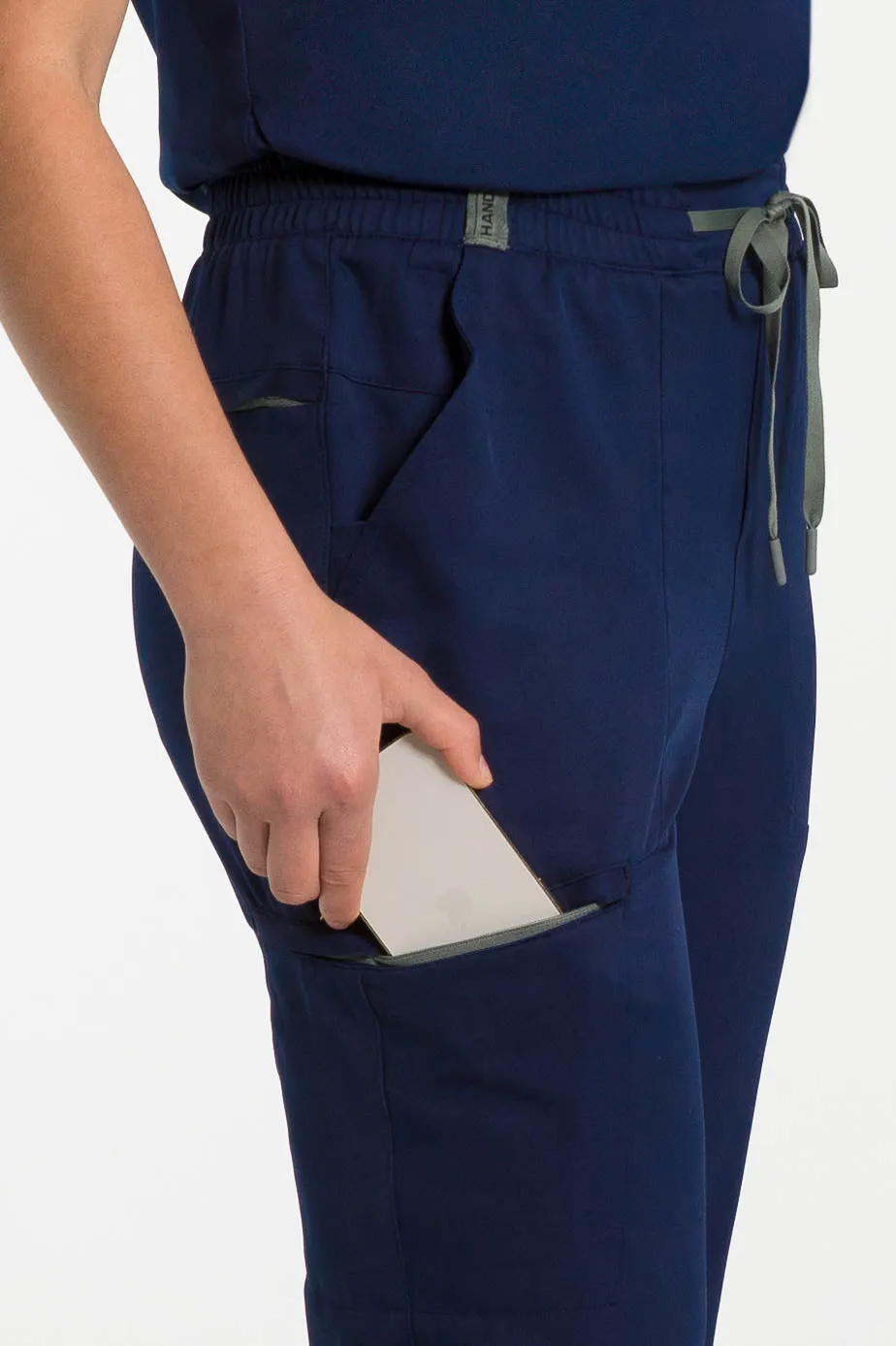 The Cumulus Cargo Scrub Pants - Neptune Navy