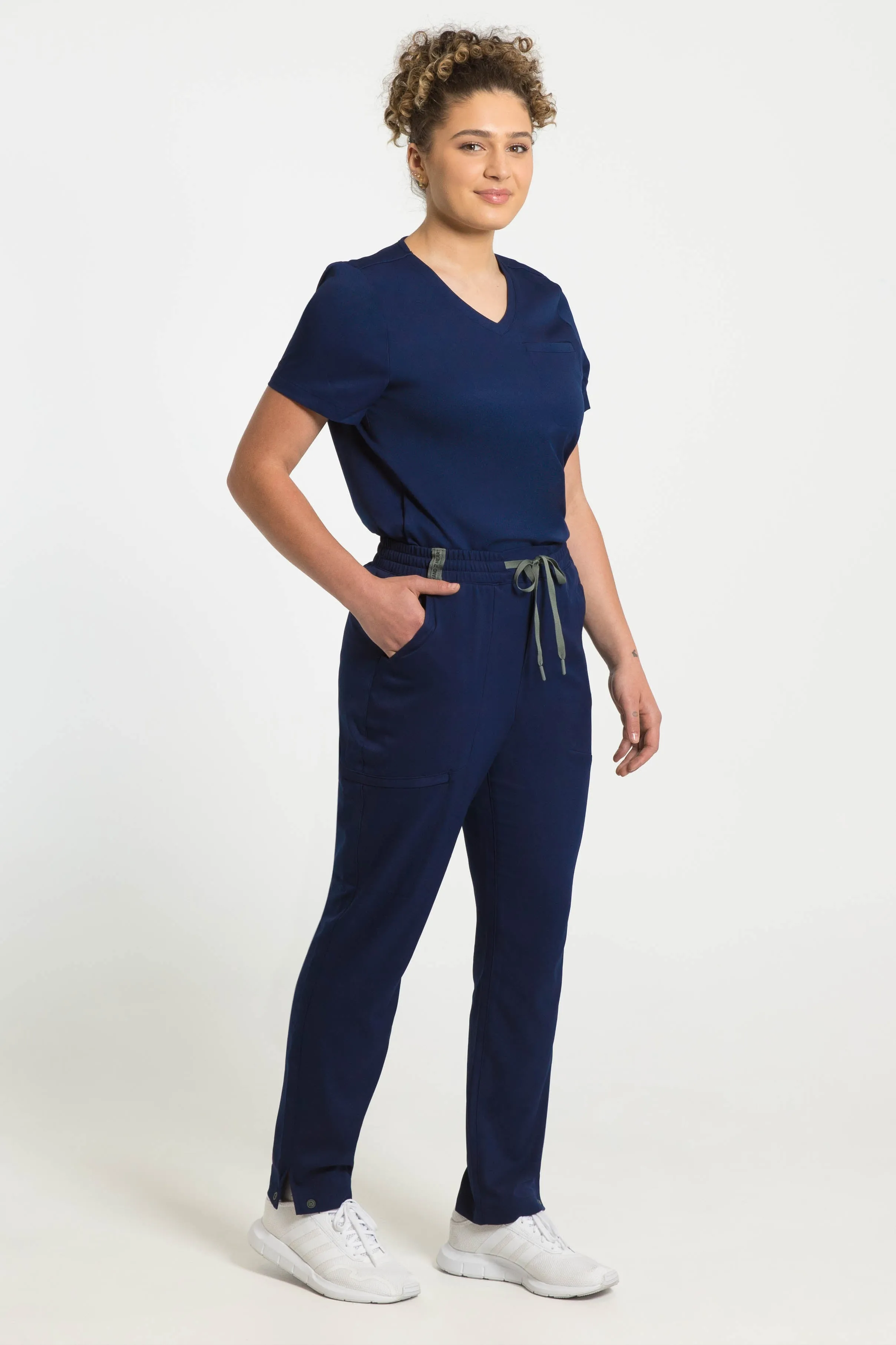 The Cumulus Cargo Scrub Pants - Neptune Navy