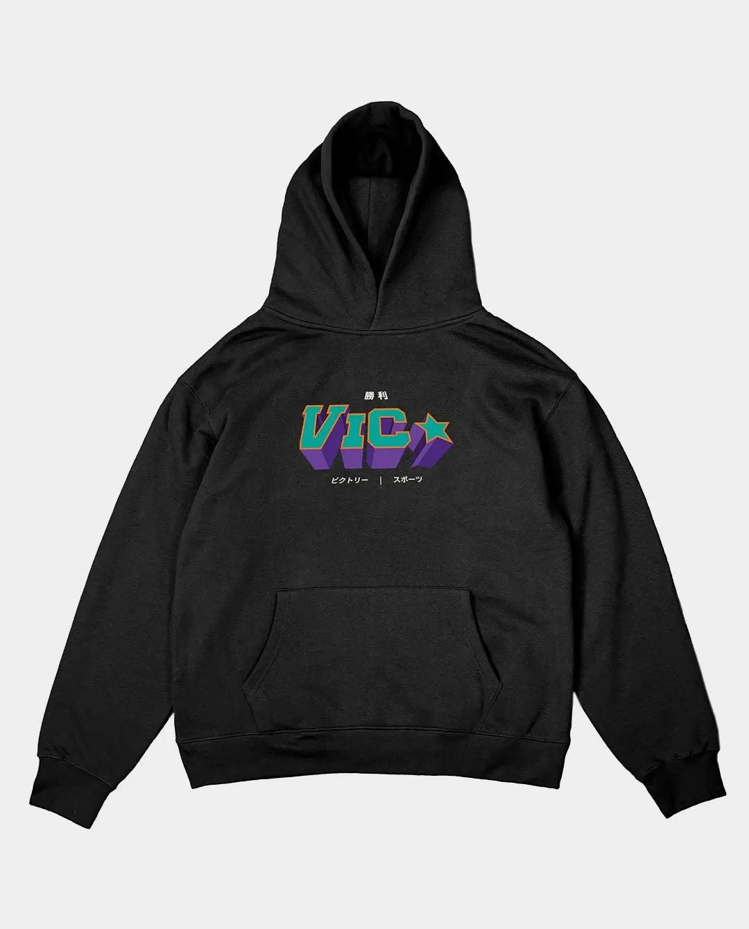Vic - Comic Hood - Black