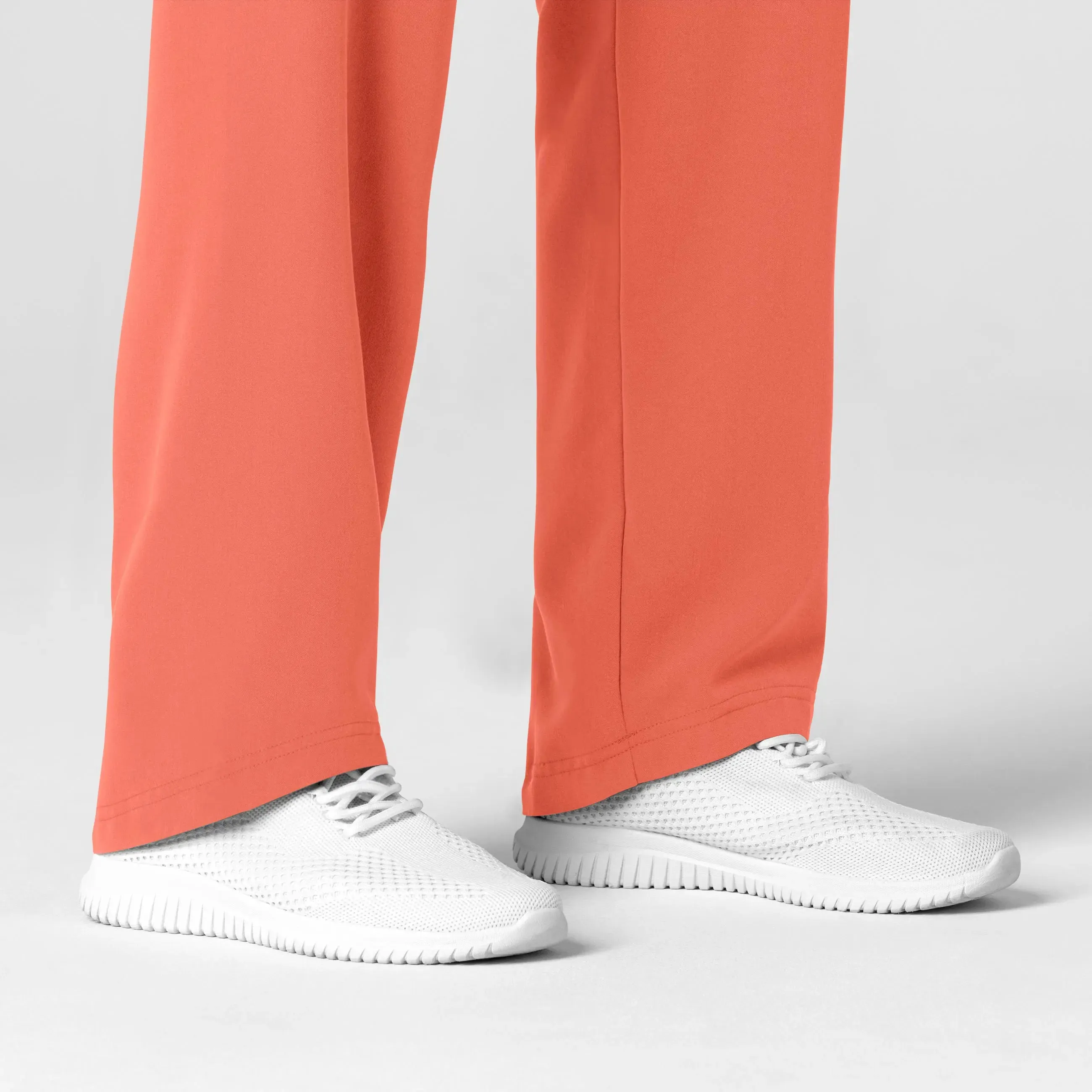 Wink Women's Stovepipe High-Low Hem Scrub Pant - Sugar Coral