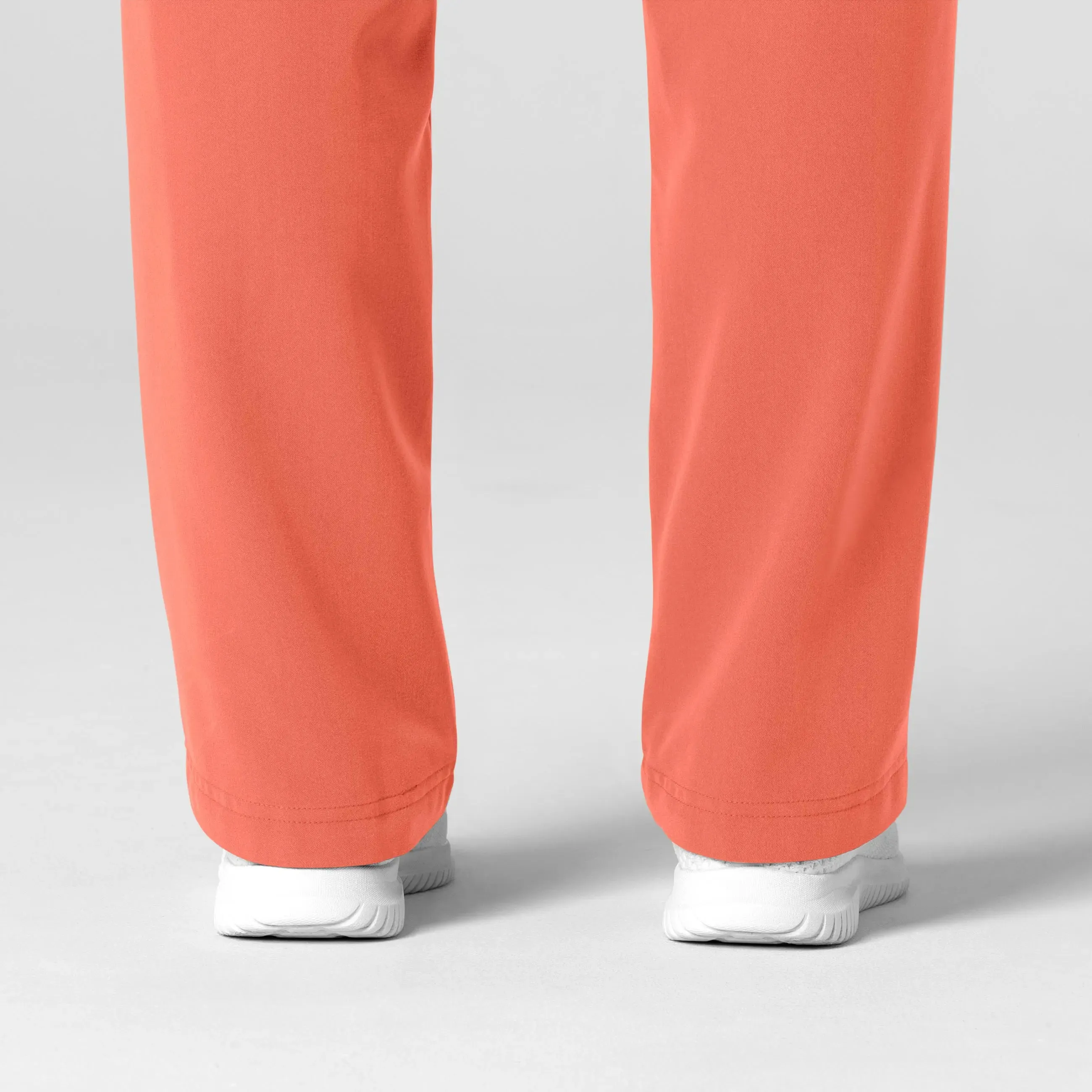 Wink Women's Stovepipe High-Low Hem Scrub Pant - Sugar Coral